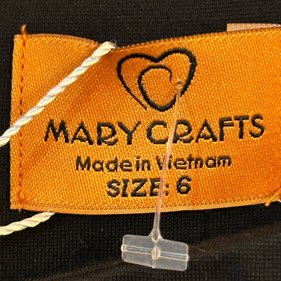 NWT-Marycrafts Elegant Black Sheath Midi Dress Bow Detail - Picture 4 of 7